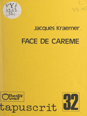 cover image of Face de carême